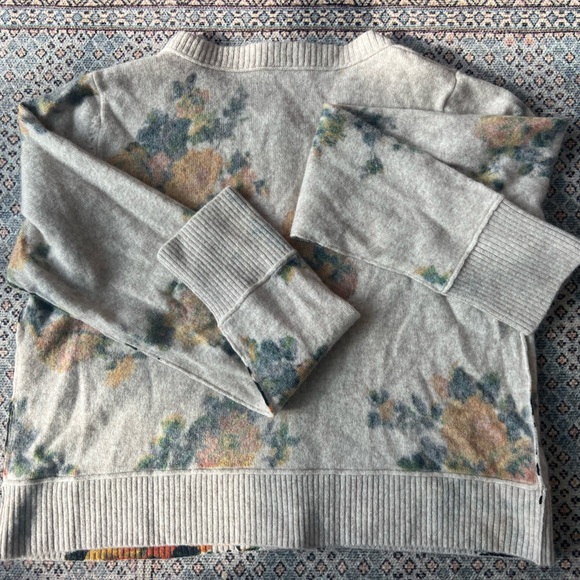 FREE PEOPLE Nocturnal Patterned Cardigan - Picture 7 of 10